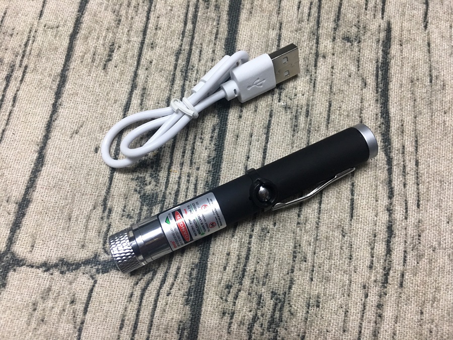 Đèn Laser Mini Tia Xanh Lá Sạc USB